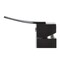 Alfi Brand Brushed Nickel Square Body Curved Spout Sgl Lever Bathroom Faucet AB1258-BN - alternate 10
